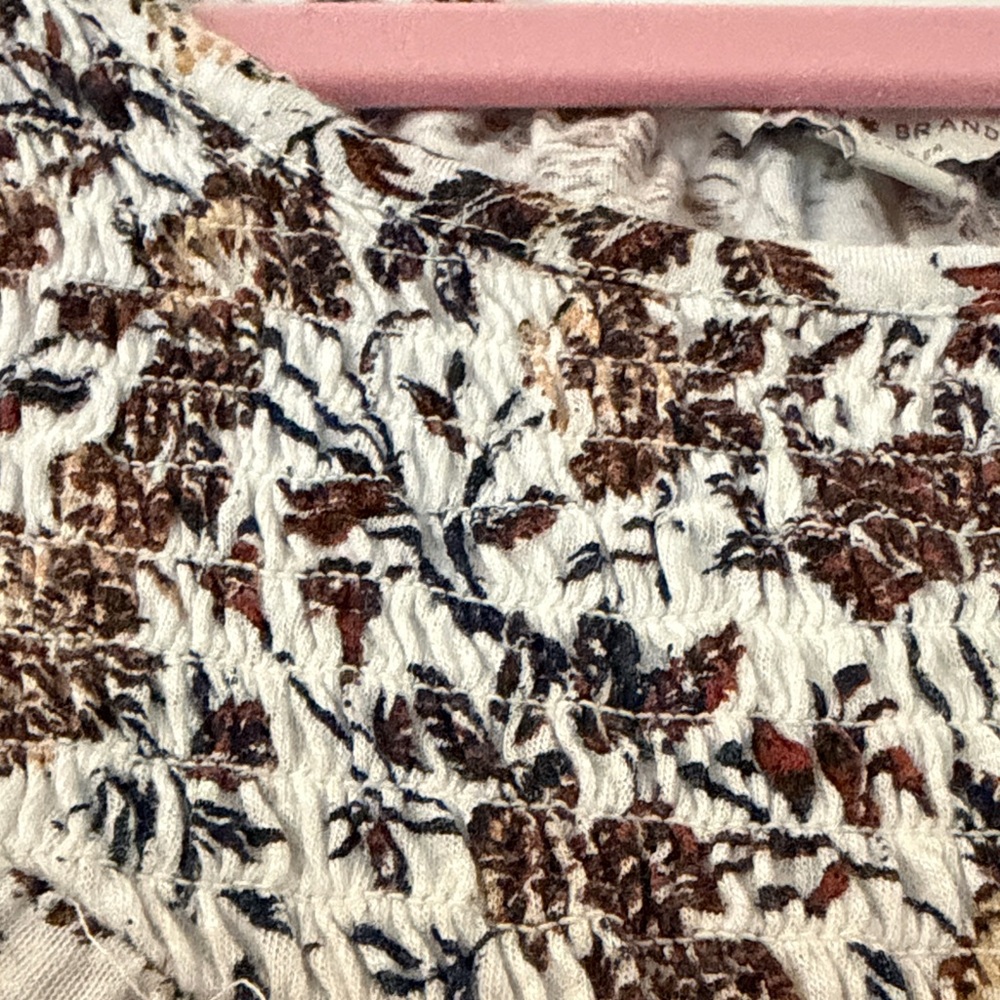 Lucky Brand Bundle Red, Pink, and Cream Blouses - Picture 7 of 10